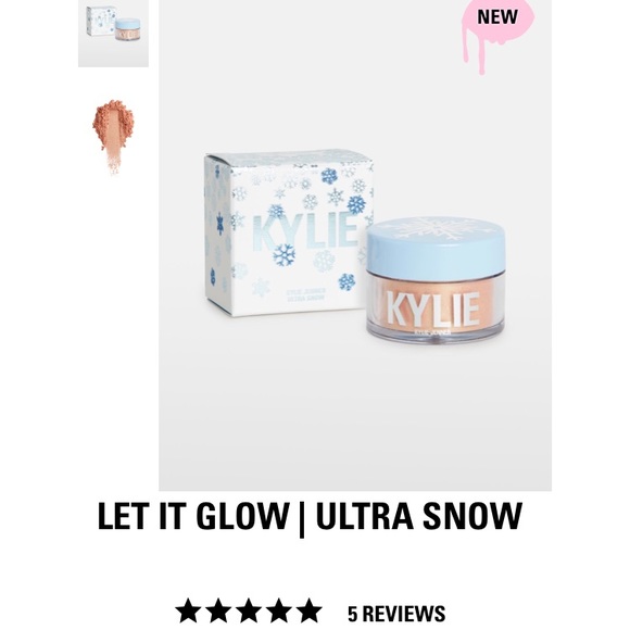 Let it glow Kylie highlighter